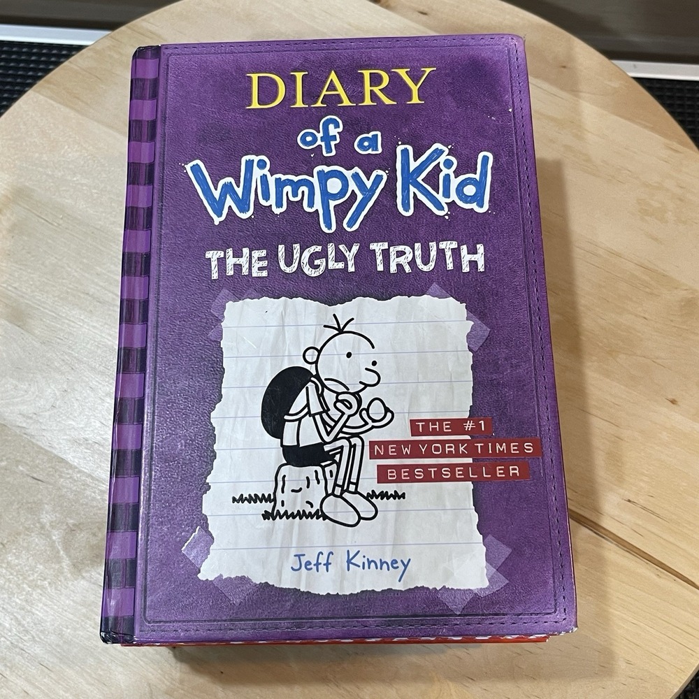 Diary of a Wimpy Kid 6 Book Lot by Jeff Kinney Mixed Hardcovers Hot Mess - Picture 6 of 12